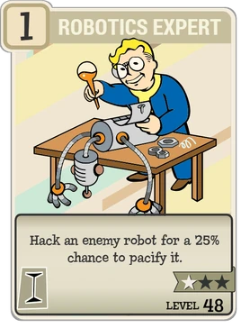 FO76 Robotics Expert perk