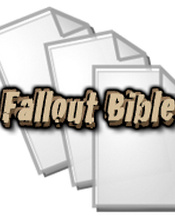 Fallout Bible 8 Fallout Wiki Fandom