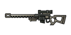 Sniper rifle FoS