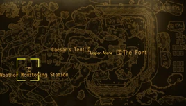 Weather monitoring station map