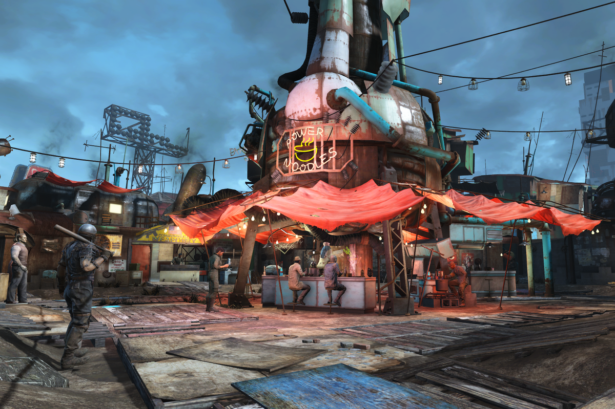 Fallout 4 даймонд сити ворота фото 95