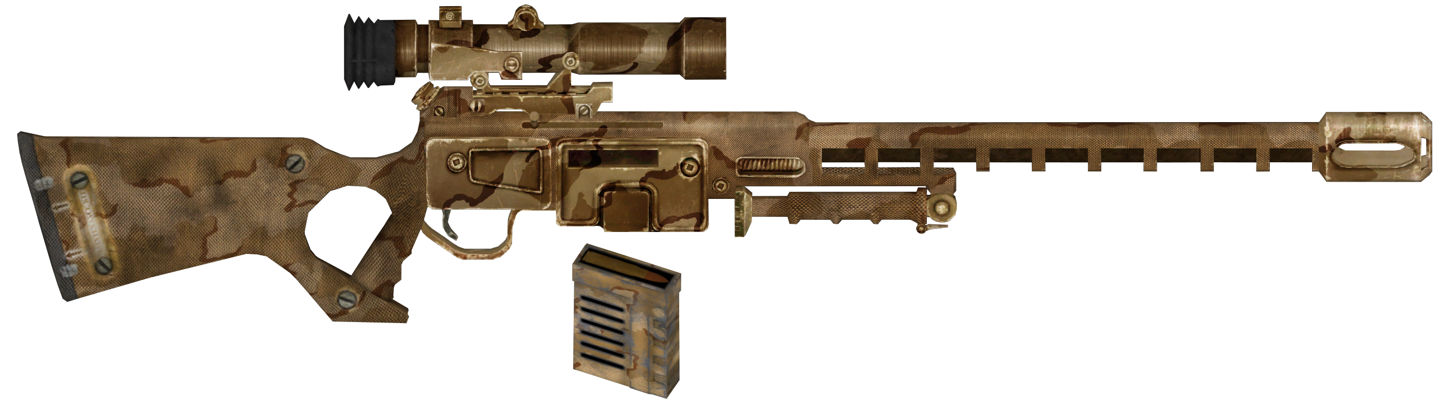 Gobi Campaign Scout Rifle Fallout Wiki Fandom