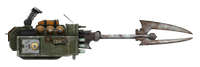 Plasma caster with the high-speed electrode modification