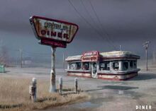 Art of Fallout 4 diner.jpg (36 kio) Concept art (extérieur)