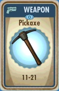 Pickaxe card