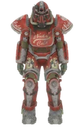 T-51 power armor with the Nuka-Cola paint applied