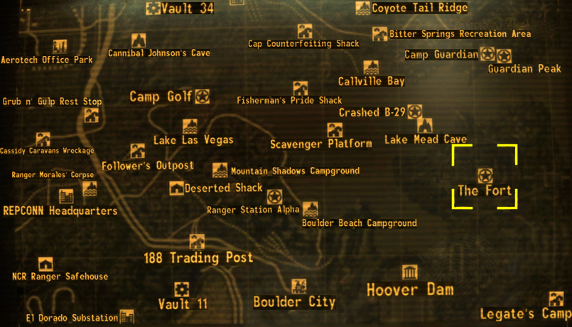 Fallout: New Vegas locations, Fallout Wiki