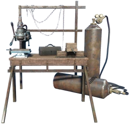 FO4 Weapons Workbench Standing Variant