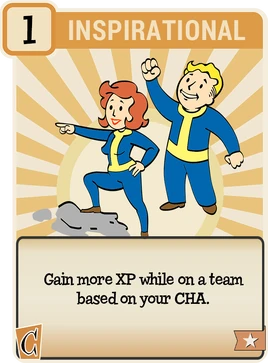 FO76 Inspirational perk