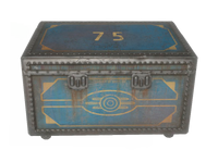 Vault 75 steamer trunk