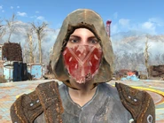 Hunter's hood on a female