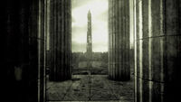 The Monument appearing in the ending slides