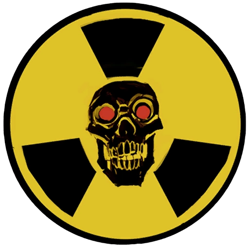 War vector icon set. Armed conflict symbols - nuclear bomb, atomic  explosion, missile, radiation, gas mask, skull with crossbones. Black and  white silhouette of a dangerous weapon. For apps, web, logo 14609345