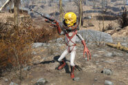 (fo4cc) Инопланетянин с дезинтегратором.