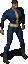 Male Chosen One in a Vault 13 jumpsuit