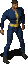 Male Chosen One in Vault 13 jumpsuit