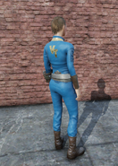 Emblazoned with a golden VT instead of a vault number