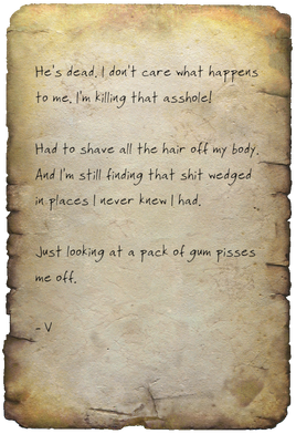 V's note
