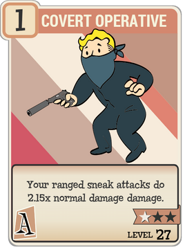 FO76 Covert Operative perk