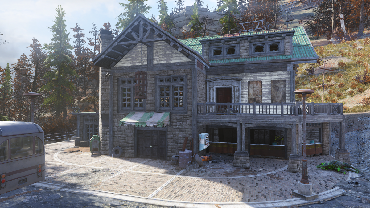 Sunnytop Ski Lanes base lodge Fallout Wiki Fandom Sunnytop Ski Lanes base lodge Fallout Wiki Fandom