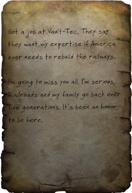 Charleston Letter of resignation