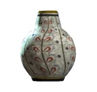 Empty willow bud vase