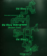 Olney sewers loc map