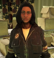 Rucker wearing the Responders paramedic jumpsuit on the Public Test Server