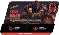 FO76 2021 Roadmap Steel Reign