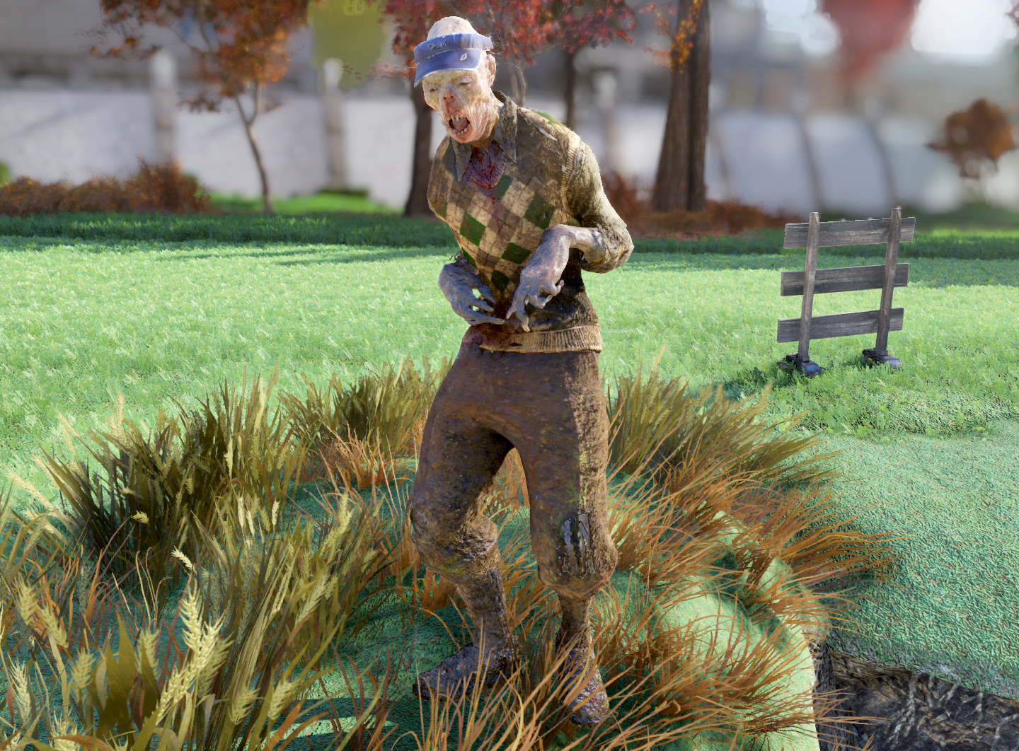 Kill unruly golfer feral ghouls at Whitespring.