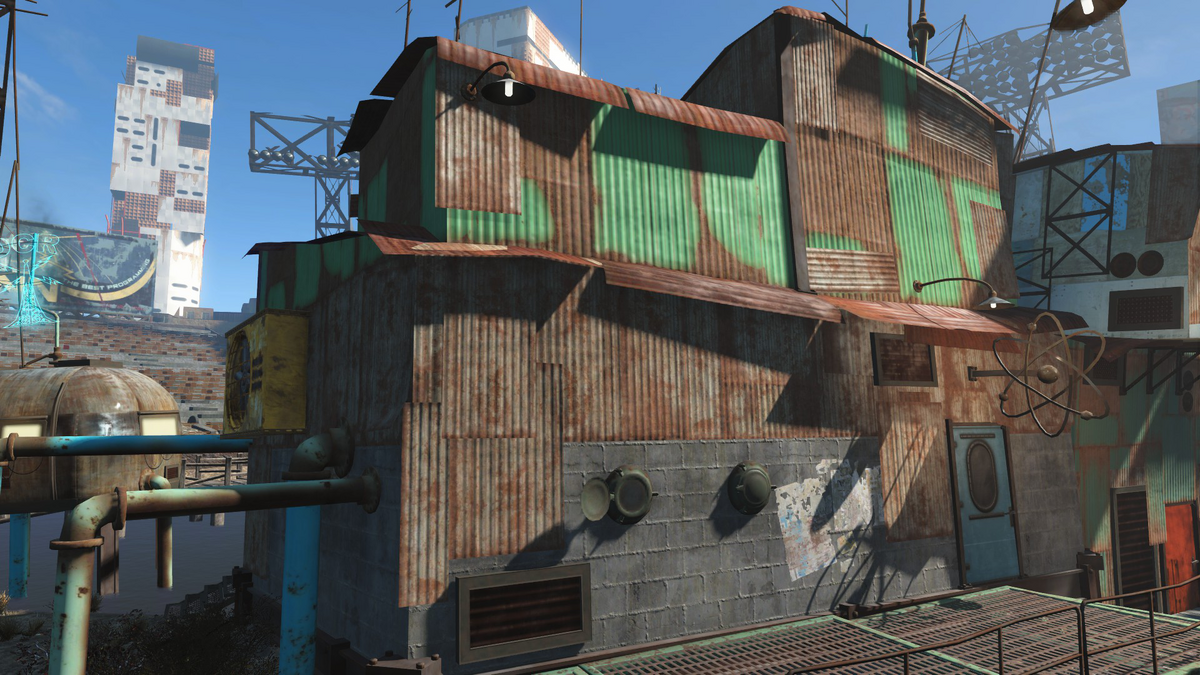 Fallout 4 хим лаборатория даймонд сити фото 105