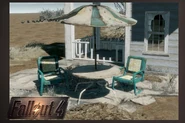 Fo4 gabrielle-adams-falloutlawnfurniture.jpg (262 KB) Set of chairs and table