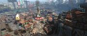 FO4 Diamond City Mayors office overlook