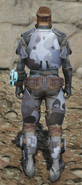 Urban scout armor back