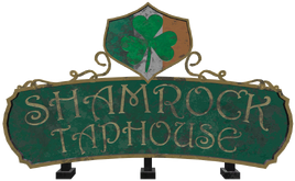 FO4 Shamrock Taphouse sign