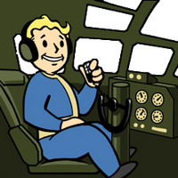 Cockpit of the B-29 in the achievement image for Volare!