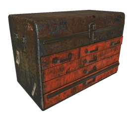 FO76 Large toolbox red
