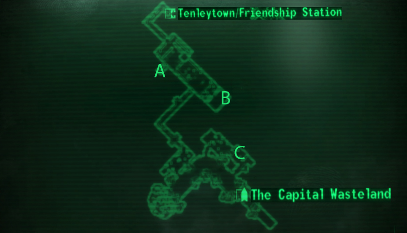 Fallout 3 Detailed Metro Map : u/greypilgrim228