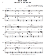 Sheet music paper 1