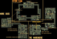 Carbon warehouse map