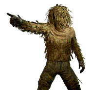 The ghillie suit as it appears in the Atomic Shop