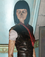 A unique red variant worn by Jaye Vo