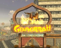 Fallout New Vegas New Vegas (6).jpg (210 kio) L'enseigne du casino Gomorrah