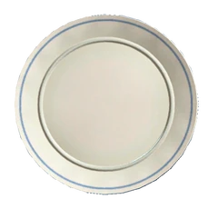 Clean white plate