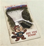 Seal on Hoover Dam pamphlet