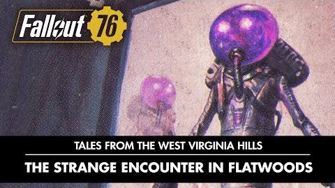 Fallout 76 – Tales from The West Virginia Hills Who Goes There? The Strange Encounter In Flatwoods