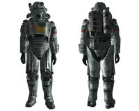 NCR salvaged T-45d power armor