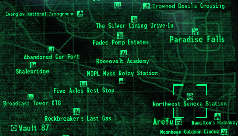 Fallout 3 Metro Map - Fallout Wiki - Neoseeker