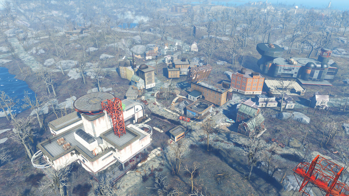Fallout 4 штаб квартира слокам джо фото 11
