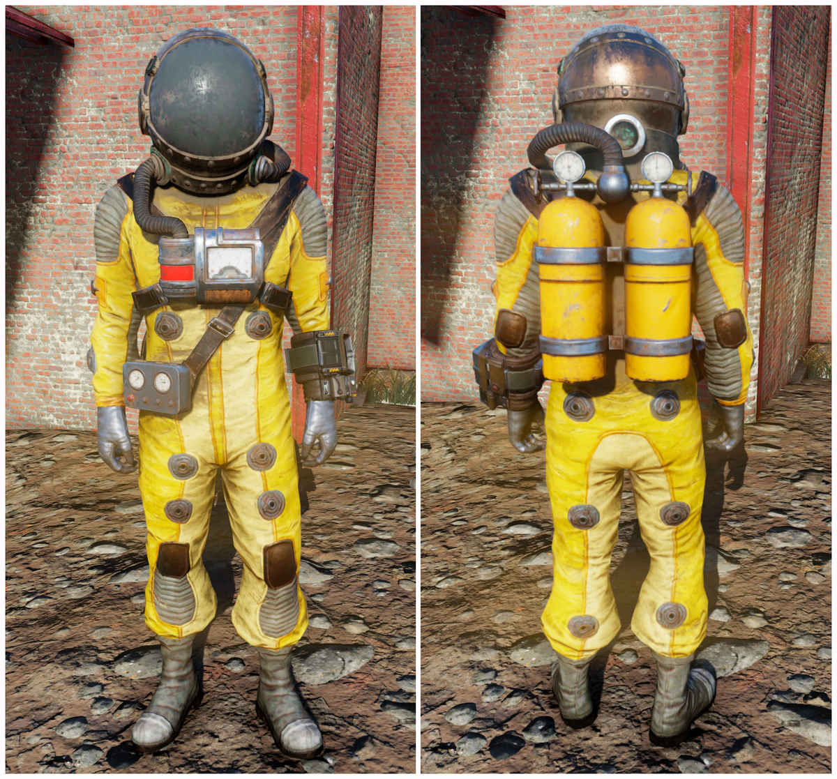 Fallout 4 противорадиационный костюм